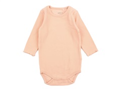 Name It peach nectar bodysuit
